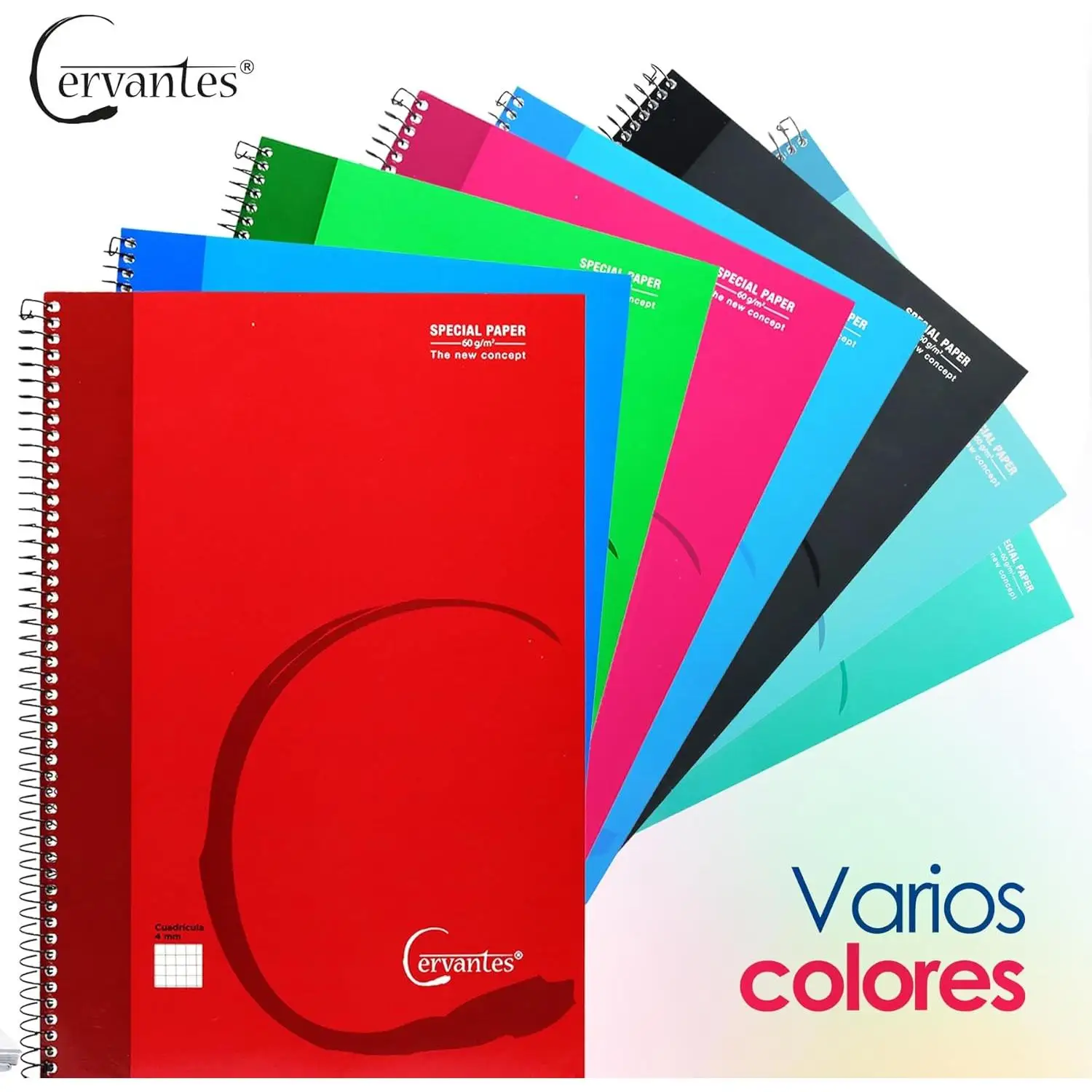 Pack of 8 A4 Notebooks