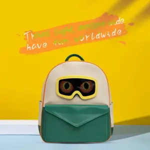 LOY Boys Waterproof Smart LED Screen Backpack Bag